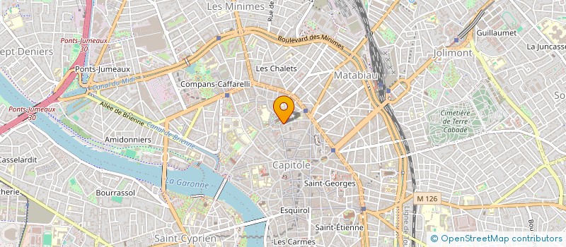 localisation de l'entreprise MADAME SANDRINE FERNANDEZ CRESPO  TOULOUSE