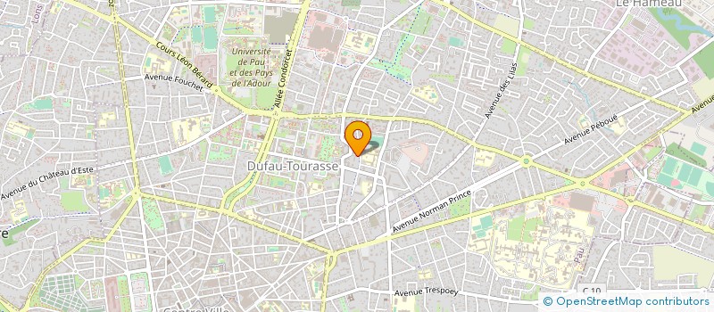 localisation de l'entreprise MADAME SANDRINE FERRAND à PAU