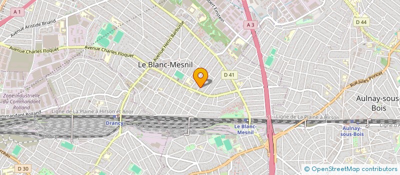 localisation de l'entreprise MADAME SANDRINE FERRANDIZ à LE BLANC-MESNIL