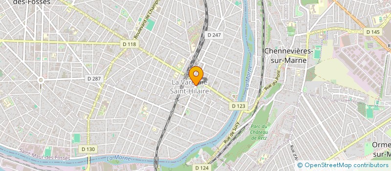 localisation de l'entreprise MADAME SANDRINE FERREIRA à SAINT-MAUR-DES-FOSSES