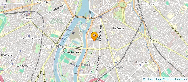 localisation de l'entreprise MADAME SANDRINE FERROU  TOULOUSE