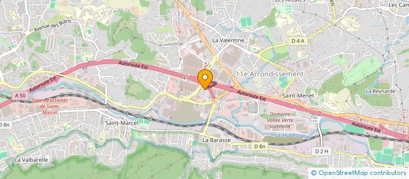 localisation de l'entreprise MADAME SANDRINE FERROVECCHIO à MARSEILLE