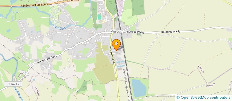 localisation de l'entreprise MADAME SANDRINE FEUILLATRE  VERTON