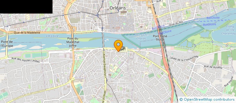 localisation de l'entreprise MADAME SANDRINE FEYFANT  ORLEANS