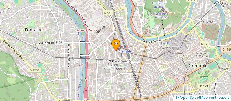 localisation de l'entreprise MADAME SANDRINE FIAT  GRENOBLE