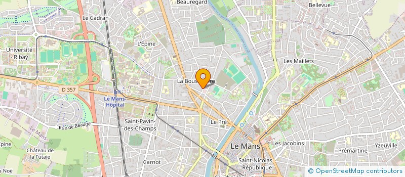 localisation de l'entreprise MADAME SANDRINE FILOCHE à LE MANS
