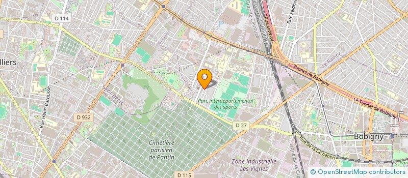 localisation de l'entreprise MADAME SANDRINE FLERCHINGER à BOBIGNY