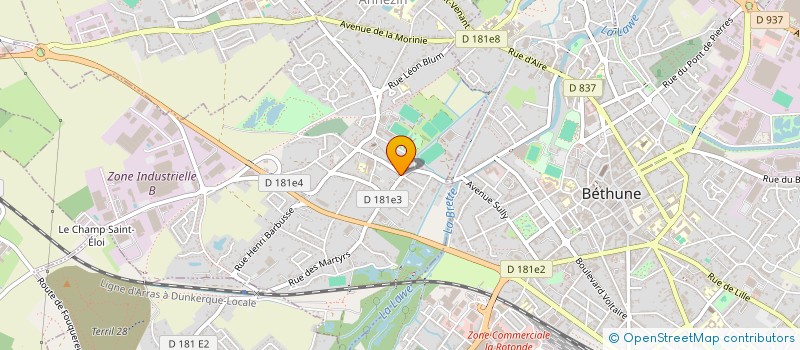 localisation de l'entreprise MADAME SANDRINE FLEURY  ANNEZIN