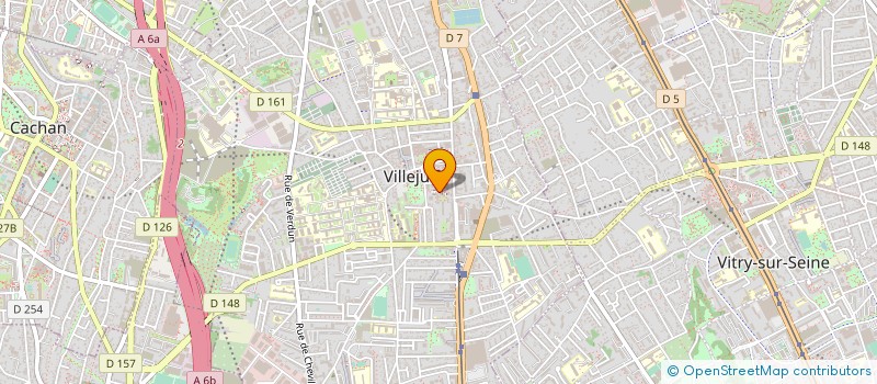 localisation de l'entreprise MADAME SANDRINE FONSECA à VILLEJUIF