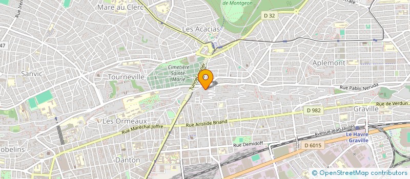 localisation de l'entreprise MADAME SANDRINE FORMENTI à LE HAVRE