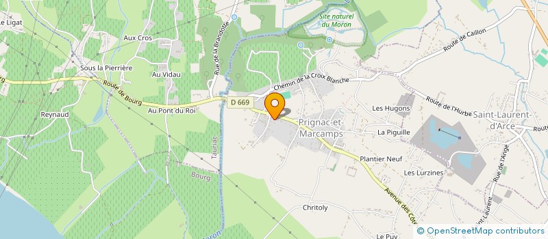localisation de l'entreprise MADAME SANDRINE FORSTIN à TAURIAC