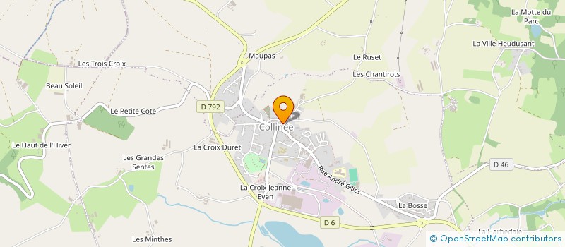 localisation de l'entreprise MADAME SANDRINE FOUDRAIN à LE MENE