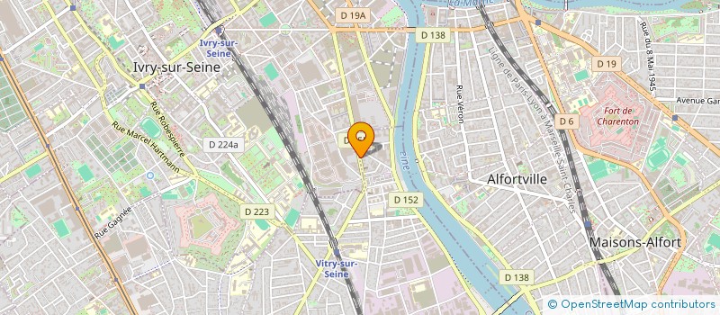 localisation de l'entreprise MADAME SANDRINE FOUGEYROLLAS  VITRY-SUR-SEINE