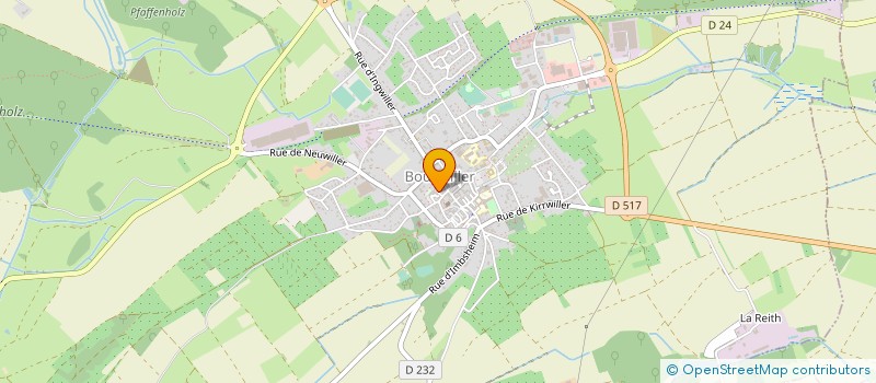 localisation de l'entreprise MADAME SANDRINE FRANTZ  HATTMATT