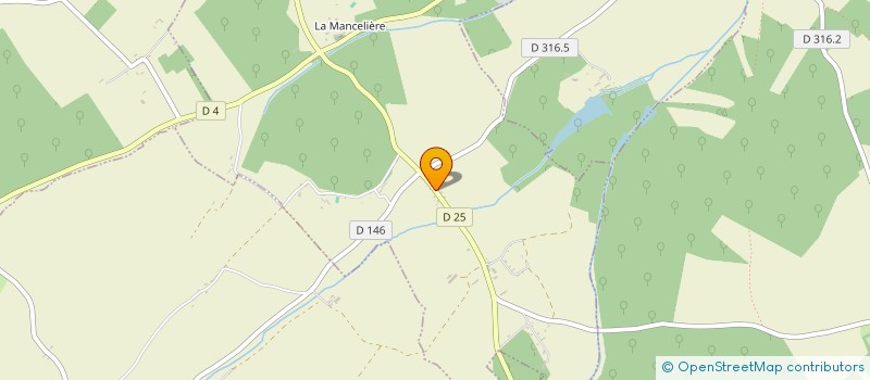 localisation de l'entreprise MADAME SANDRINE FREMONT à LA MANCELIERE