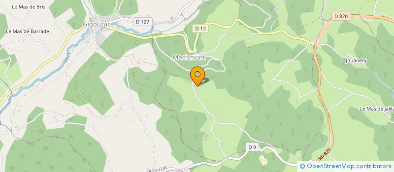 localisation de l'entreprise MADAME SANDRINE FRON  MECHMONT