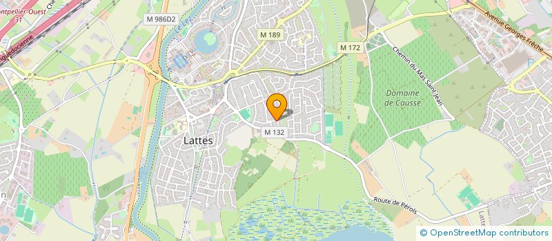 localisation de l'entreprise MADAME SANDRINE FUALDES à LATTES