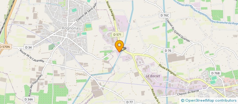 localisation de l'entreprise MADAME SANDRINE FUENTES à CHATEAURENARD