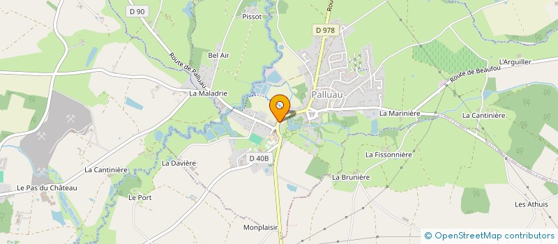 localisation de l'entreprise MADAME SANDRINE FUZEAU à PALLUAU