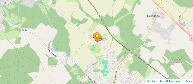 localisation de l'entreprise MADAME SANDRINE GABRIEL  LA ROCHE POSAY