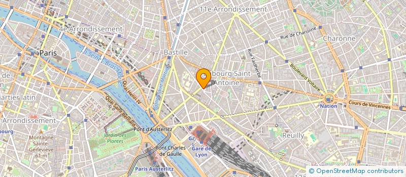 localisation de l'entreprise MADAME SANDRINE GAILLARD  PARIS