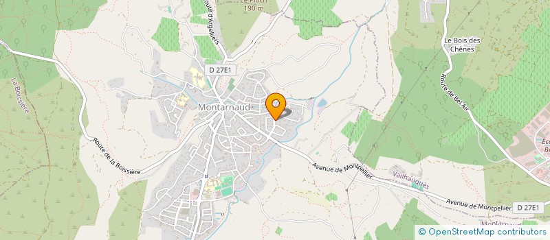 localisation de l'entreprise MADAME SANDRINE GALINIER  MONTARNAUD