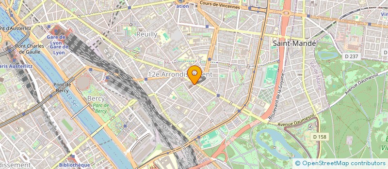 localisation de l'entreprise MADAME SANDRINE GALLIANO  PARIS