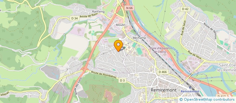 localisation de l'entreprise MADAME SANDRINE GALLICE  SAINT-NABORD