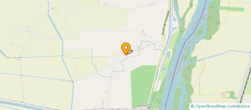 localisation de l'entreprise MADAME SANDRINE GALLON  BEAUCAIRE