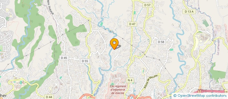 localisation de l'entreprise MADAME SANDRINE GAMESS  FORT-DE-FRANCE