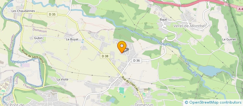 localisation de l'entreprise MADAME SANDRINE GARCIA  DOMESSIN