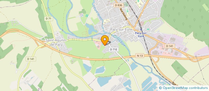 localisation de l'entreprise MADAME SANDRINE GARDIEN  PACY-SUR-EURE