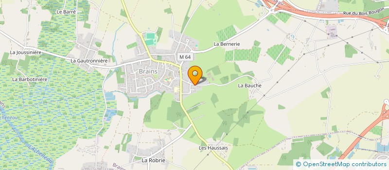 localisation de l'entreprise MADAME SANDRINE GARREC à BRAINS
