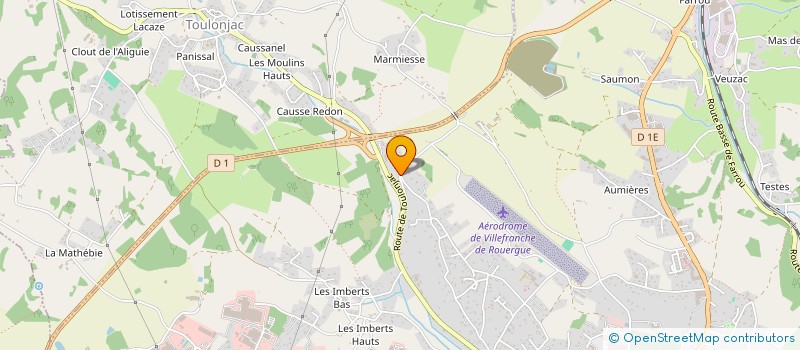 localisation de l'entreprise MADAME SANDRINE GARRIGUES à VILLEFRANCHE-DE-ROUERGUE