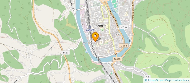 localisation de l'entreprise MADAME SANDRINE GARRISSOU  CAHORS