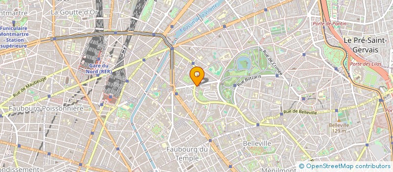 localisation de l'entreprise MADAME SANDRINE GAU  PARIS