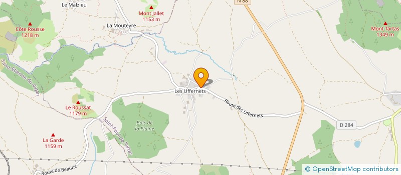 localisation de l'entreprise MADAME SANDRINE GAUBERT  SAINT-PAUL-DE-TARTAS