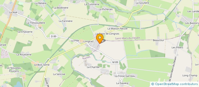 localisation de l'entreprise MADAME SANDRINE GAUTIER  SAINT-MARS-DU-DESERT