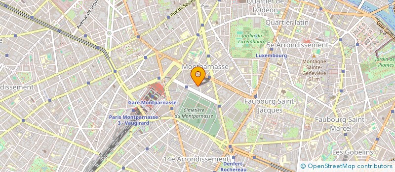 localisation de l'entreprise MADAME SANDRINE GBADIE  PARIS