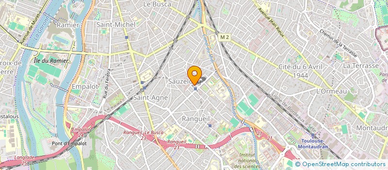 localisation de l'entreprise MADAME SANDRINE GBAHE MASSIDA à TOULOUSE