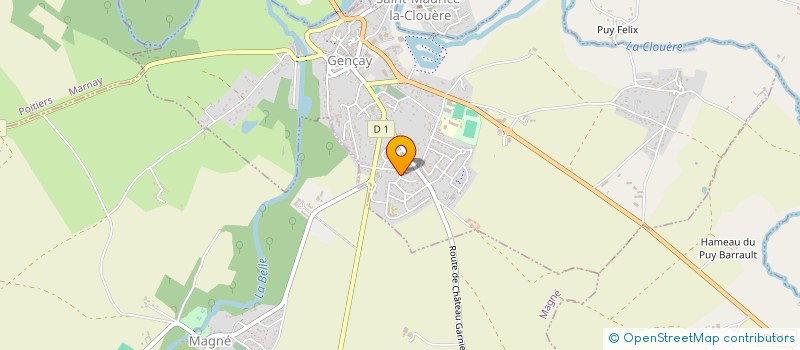 localisation de l'entreprise MADAME SANDRINE GECZY  GENCAY