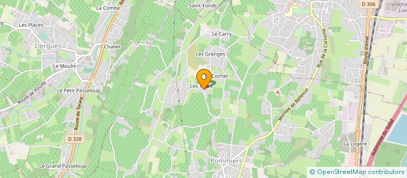 localisation de l'entreprise MADAME SANDRINE GENDRON  POMMIERS