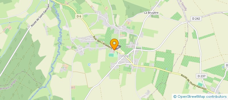 localisation de l'entreprise MADAME SANDRINE GEORGEL à USSY