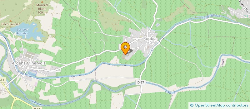 localisation de l'entreprise MADAME SANDRINE GERBAL  ROUBIA