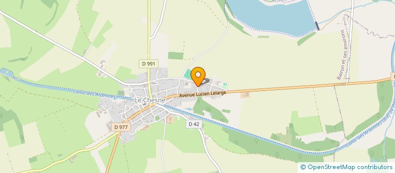 localisation de l'entreprise MADAME SANDRINE GERGAUD  BAIRON ET SES ENVIRONS