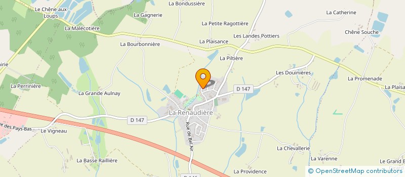 localisation de l'entreprise MADAME SANDRINE GERON à SEVREMOINE