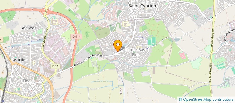 localisation de l'entreprise MADAME SANDRINE GERVAISEAU  MONTESCOT