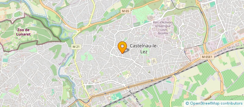 localisation de l'entreprise MADAME SANDRINE GIARETTA à CASTELNAU-LE-LEZ