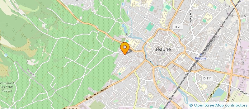 localisation de l'entreprise MADAME SANDRINE GIE à BEAUNE