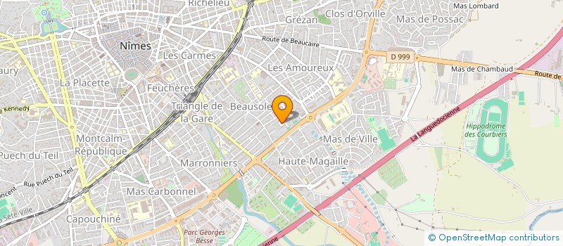 localisation de l'entreprise MADAME SANDRINE GIL GALAN  NIMES